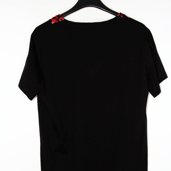 BNWT AW19 MAISON MARGIELA AIDS GLITTER PRINT TSHIRT S - Picture 3 of 14